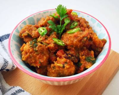 Chettinad Pakora Curry Recipe