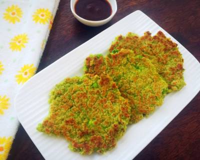 Cottage Cheese And Peas Oatmeal Pancakes Recipe