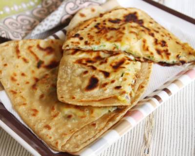 Egg Stuffed Paratha Recipe