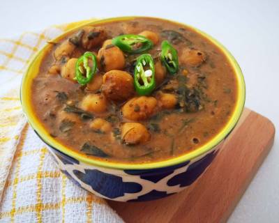 Kasuri Methi Chole Recipe