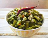 Kothavarangai Poriyal Recipe - South Indian Style Cluster Beans Sabzi