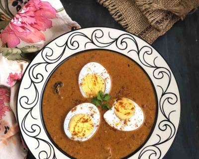 Malvani Anda Curry Recipe - Egg Curry With Spicy Malvani Masala