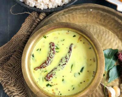 Moru Kachiyathu Recipe - Kerala Style Seasoned Buttermilk