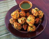 पालक और मूंग दाल पकोडा रेसिपी - Palak And Moong Dal Pakoda