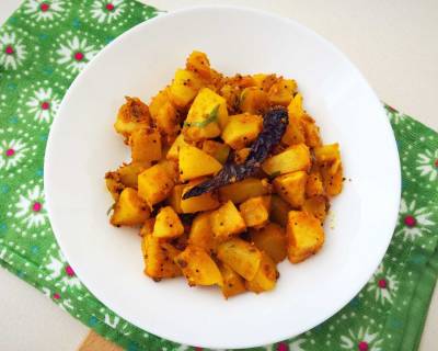 Rajasthani Kaddu Aur Aloo Ki Sabzi Recipe