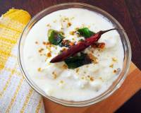 Raw Banana Raita Recipe