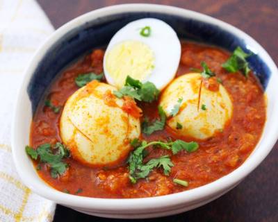 साओजी अंडे की करी रेसिपी - Saoji Egg Curry Recipe