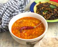 Sindhi Toor Dal Recipe With Aam Papad - Aam Papad Dal Recipe