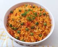 Tomato Poha With Peas Recipe