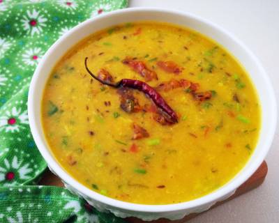 Gujarati Trevti Dal Recipe (Creamy Lentils Cooked In Mild Spices)