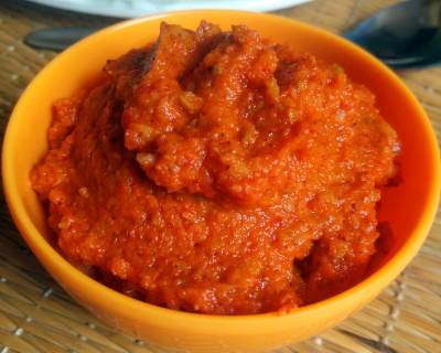 Mavinakayi Chutney Recipe - South Canara Raw Mango Chutney