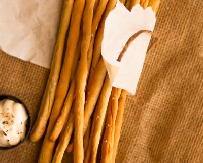 Italian Grissini Recipe- Homemade Breadsticks