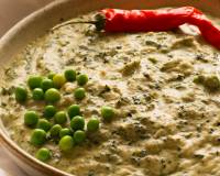 Methi Malai Matar Recipe - Fenugreek Peas Curry With Cream