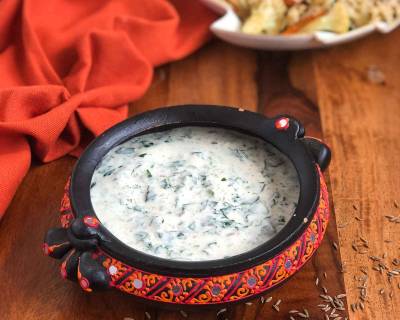 Lehsun Methi Raita Recipe