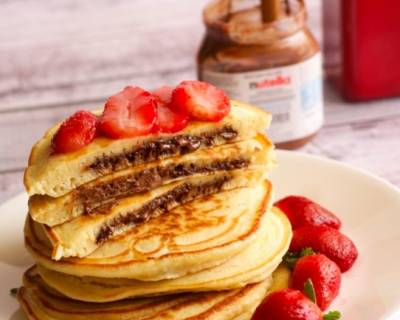 Nutella Pancakes Recipe