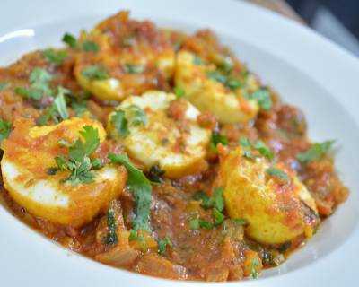 पंजाबी स्टाइल एग करी रेसिपी - Punjabi Style Egg Curry Recipe