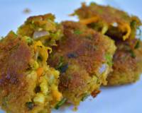 Spicy Mixed Vegetables Rice Cutlet Recipe