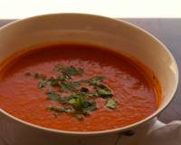 Healthy Tomato Carrot Onion Soup Recipe 