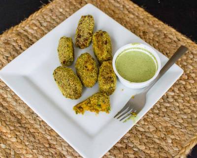 पैन फ्राइड एवोकाडो कोफ्ता रेसिपी - Pan Fried Avocado Kofta (Recipe In Hindi)