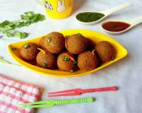 Cashewnut Stuffed Paneer Balls Recipe 