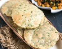 हरे प्याज की पूरी रेसिपी - Hare Pyaaz Ki Puri Recipe