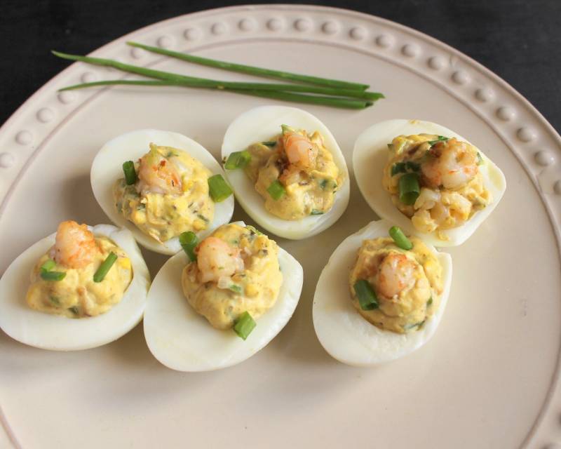 Shrimp Deviled Eggs Recipe 