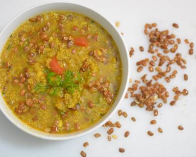 Vegetable Quinoa Sprout Soup Recipe