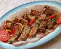 Balsamic Glazed Eggplant Feta Rollatini Recipe