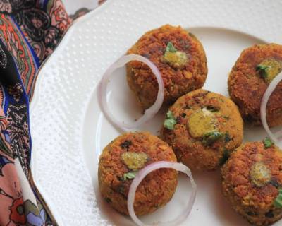 Chana Dal Aloo Cutlet Recipe - Gram Dal Potato Cutlet Recipe