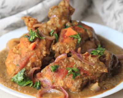 Chicken Korma Recipe - Mughlai Style Chicken Curry