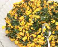 Corn And Drumstick Leaves Salad Recipe