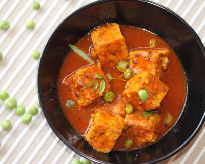 Matar Masala Tofu Recipe