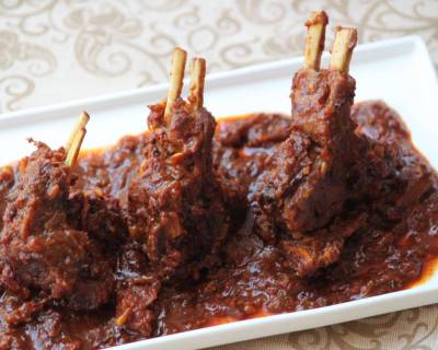 Mutton Chaap Recipe - Slow Cooked Lamb Chops 