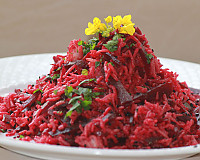 Nigella Seed Beetroot Rice Recipe