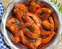 Prawns Kuzhambu Recipe - Tangy Prawns In Tamarind And Coconut Gravy