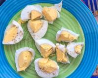 Boiled Egg With Salt And Pepper Recipe - Finger Food For Babies Above 9 Months