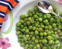 Buttered Green Peas with Cumin Powder - For Babies & Toddlers 10 Months and Above