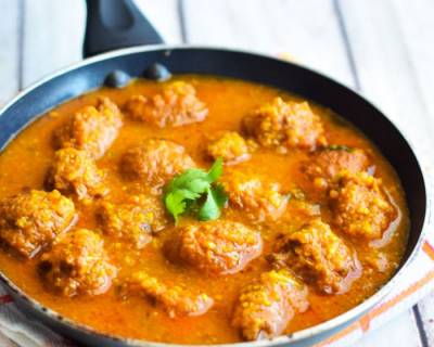 Lauki Ke Kofta Curry Flavoured With Kasuri Methi