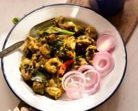 Andhra Style Green Chilli Chicken Recipe