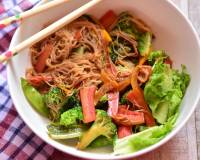 Budhha's Delight Recipe (Thin Rice Noodles With Vegetables)