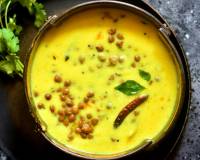 Kale Chane Ki Kadhi Recipe - Black Chickpea Kadhi 