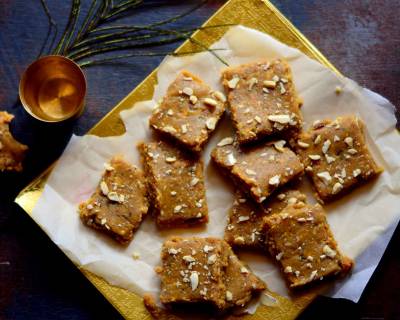 Khurchan Mawa Burfi Recipe