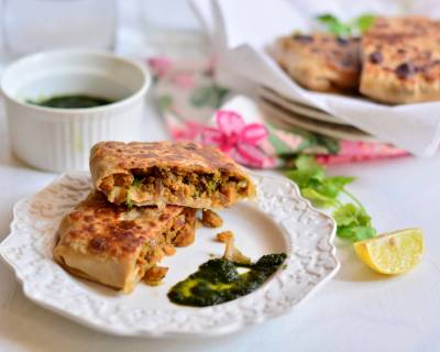 Mughlai Keema Paratha Recipe