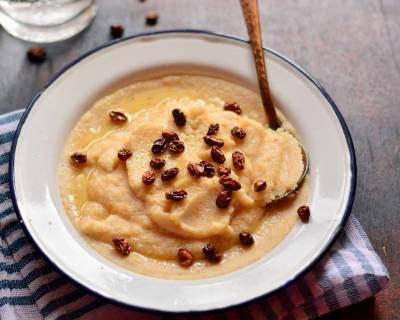 Sandah Guri Recipe (Assamese Roasted Rice Flour Porridge)