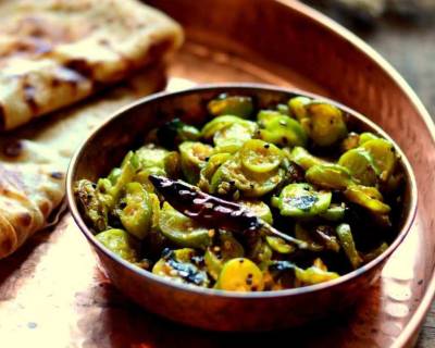 Til Moongphali Aur Kundru Sabzi Recipe - Sesame, Peanuts And Ivy Gourd Stir Fry