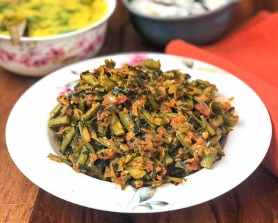 Gawar Phali Methi Ki Sabzi Recipe -Cluster Beans Methi Sabzi