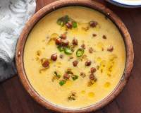 Jaisalmer Kala Chana Kadhi Recipe - Rajasthani Chickpea Curry
