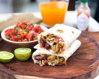 Raw Jackfruit Burrito Recipe 