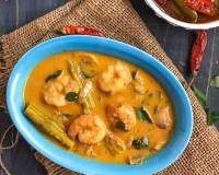 Chemmeen Muringakka Curry Recipe -Prawn Drumstick Curry
