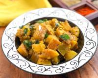 Bhoplya Cha Bharit Recipe – Maharashtrian Pumpkin Sabzi 